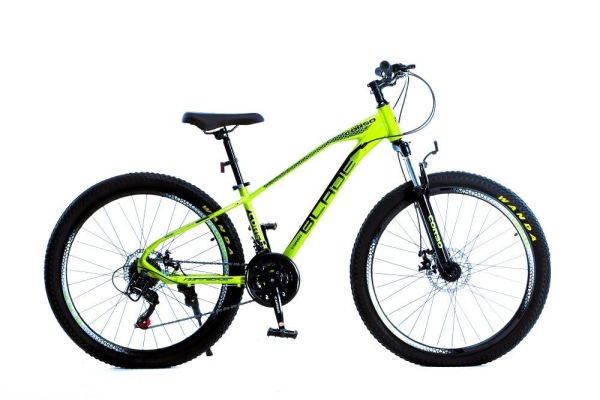 Велосипед Спортивний Corso «BLADE» 26 дюймів (BL-26737) рама алюмінієва 13``, обладнання Shimano 21 швидкість, зібран на 75%