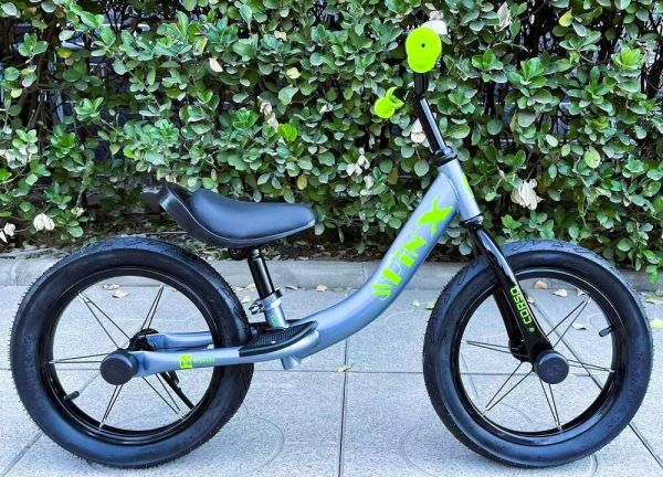 Дитячий Велобіг "CORSO Spin-X" 14 дюймів (PX-392-86) підніжка, підставка для ніг, дзвінок