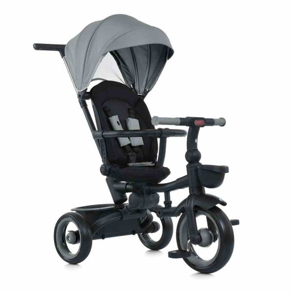 Дитячий триколісний Велосипед TURBOTRIKE (MT 1038 Grey) поворотне сидіння, складаний