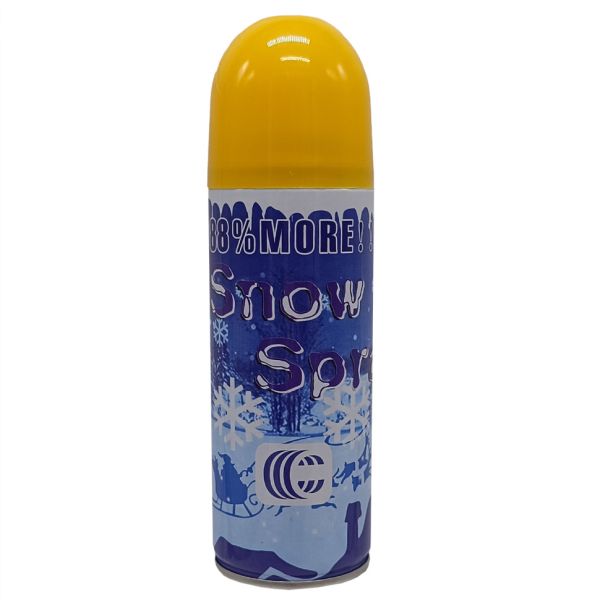 Штучний сніг у балончику 13-37(Yellow) 250 мл, жовтий