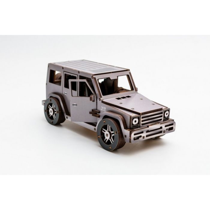 Дерев'яний 3D конструктор "Gelandewagen" Puz-26914, 109 деталей                      
