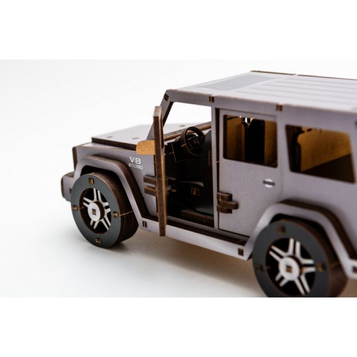 Дерев'яний 3D конструктор "Gelandewagen" Puz-26914, 109 деталей                      