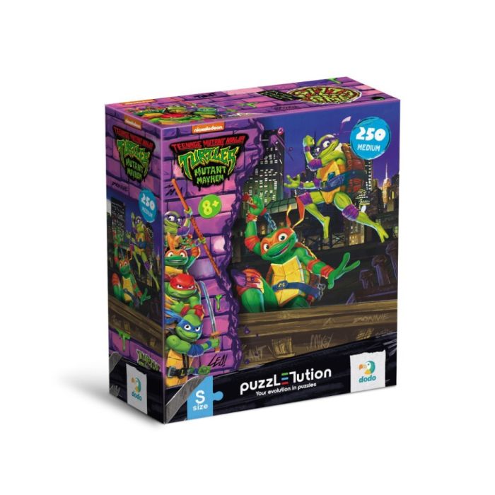 Пазл класичний Medium-S "TMNT. Донателло та Мікеланджело" 200529, 250 елементів                                
