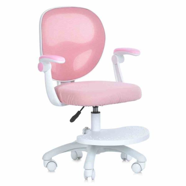 Дитяче крісло M 6056-8 з підлокітником і підніжкою, регуляція висоти