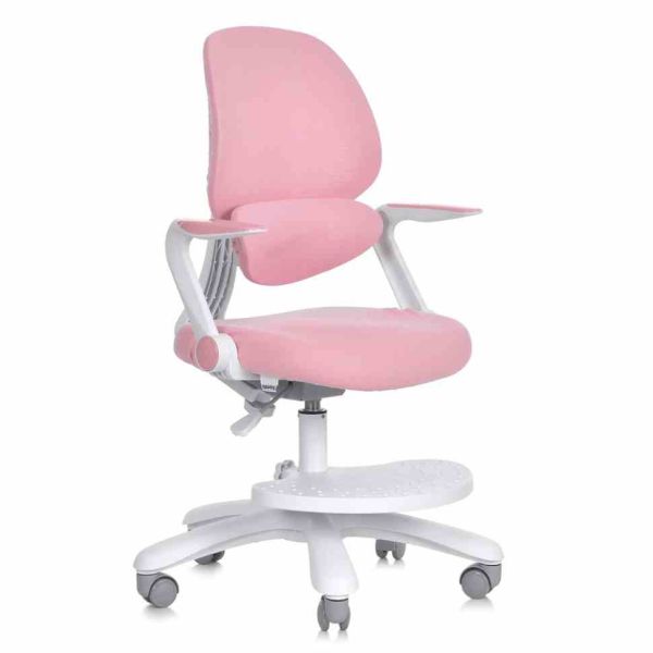 Дитяче крісло M 6057-8 з підлокітником і підніжкою, регуляція висоти