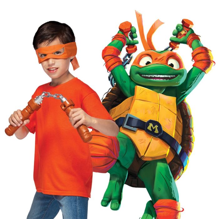 Набір іграшкової зброї Нунчаки Мікеланджело TMNT 83523 трансформується