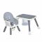 Дитячий стільчик для годування 2 в 1 M 6041 Gray 