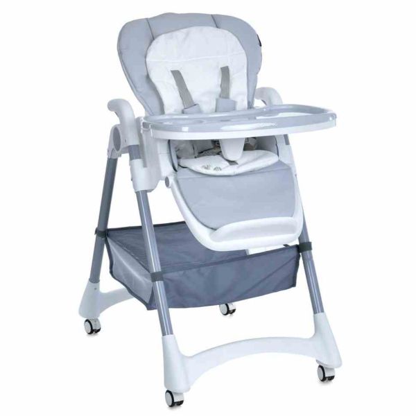 Дитячий стільчик для годування STEADY ME 1177 Quiet Gray