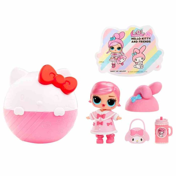 Дитячий ігровий набір із лялькою серії "Loves Hello Kitty" - Hello Kitty та друзі L.O.L. Surprise! 523840