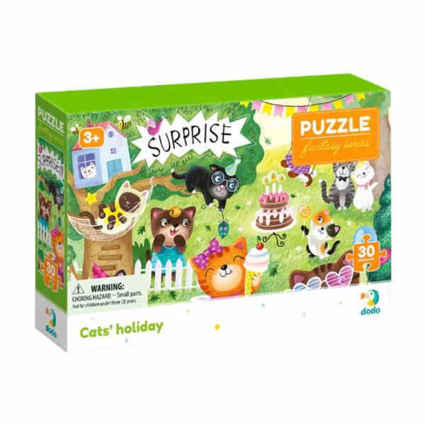 Дитячі пазли 300417 "Свято котиків" 30 елементів