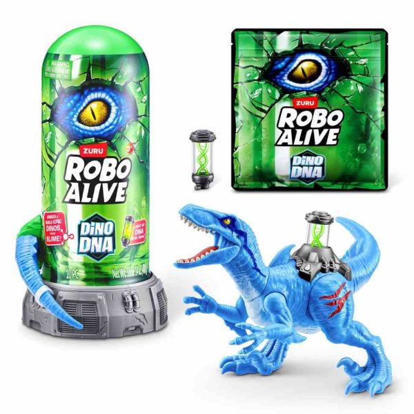 Інтерактивний ігровий набір ДНК Велоцизавра Pets & Robo Alive 71139B