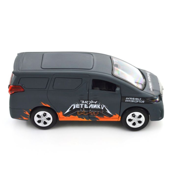 Автомодель серії "Шеврони Героїв" Toyota Alphard "Загін метеликів" TechnoDrive KM6011