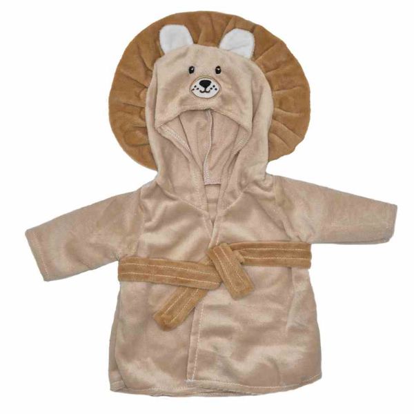 Халатик для ляльки "Левеня" M 6049 UA(Brown) для ляльки 43-46 см