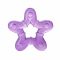 Прорізувач силіконовий 4005_фіолетова зірочка