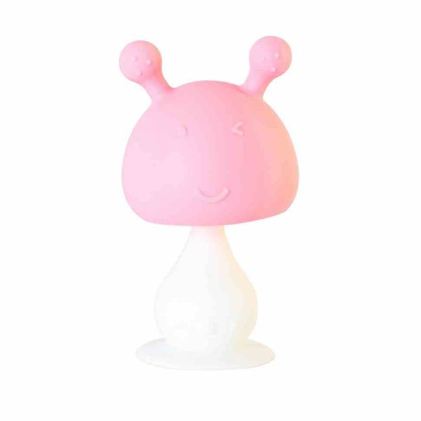 Прорізувач-брязкальце "Веселунчик" 4037_рожевий