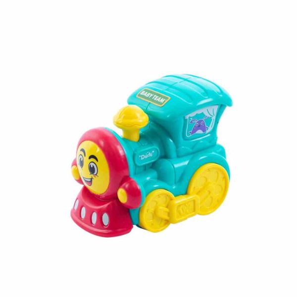 Дитяча іграшкова машинка "Паровозик" 8620_паровозик_бірюзовий