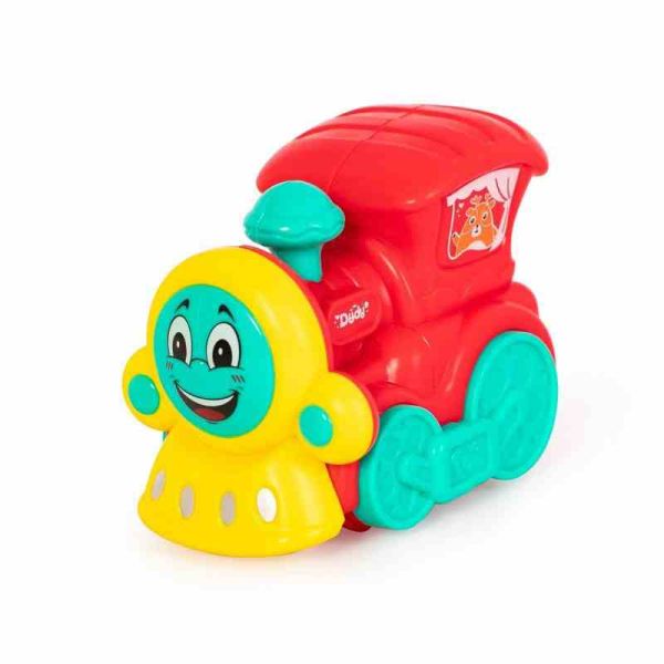 Дитяча іграшкова машинка "Паровозик" 8620_паровозик_червоний