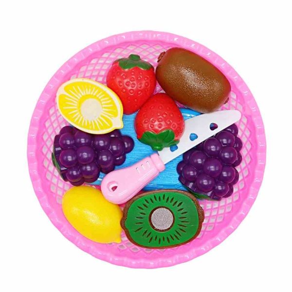 Дитячий іграшковий набір "Продукти апельсин" 66-46 продукты на липучках Виноград