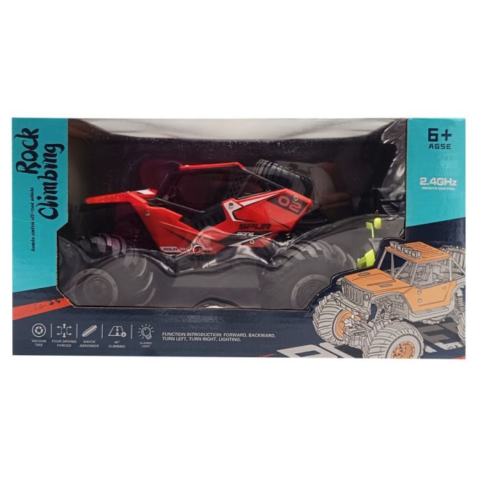 УЦІНКА! Машинка на радіокеруванні "Rock Climbing" Bambi M765-36(Red)-UC світло