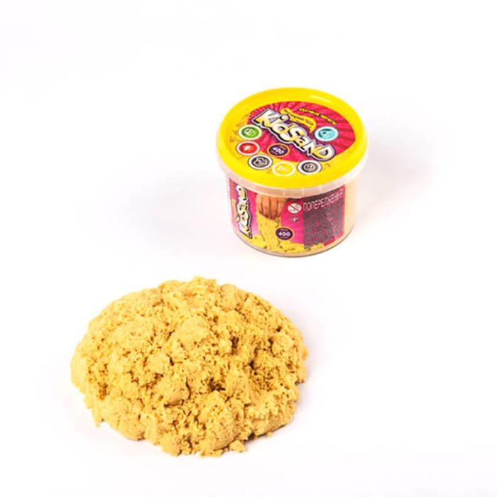 УЦІНКА! Набір креативної творчості "Кінетичний пісок "KidSand" Danko Toys KS-01-06(Yellow)-UC