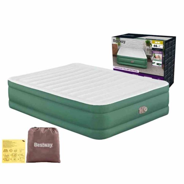 Велюр ліжко 69646 з вбудованим насосом 203 х 152 х 46 см 