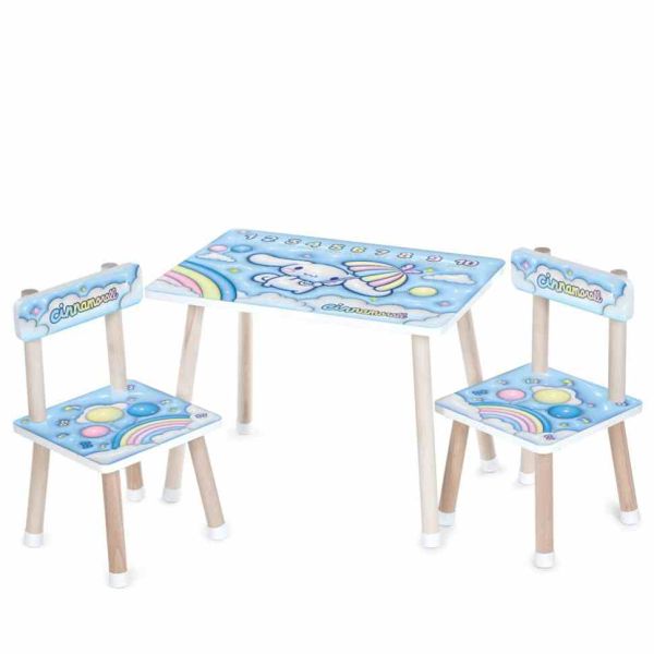 Дитячий Столик M 501-1 стільниця 60 х 40 см, 2 стільчики