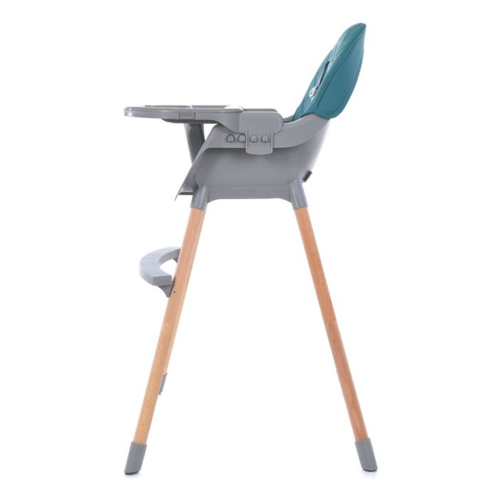 Стільчик для годування LUMI ME 1111 Teal екошкіра