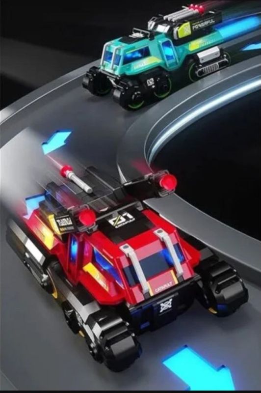 Дитяча машинка "Max catapilt car 3 в 1" MY66-M1223(Red) стріляє патронами на присосках