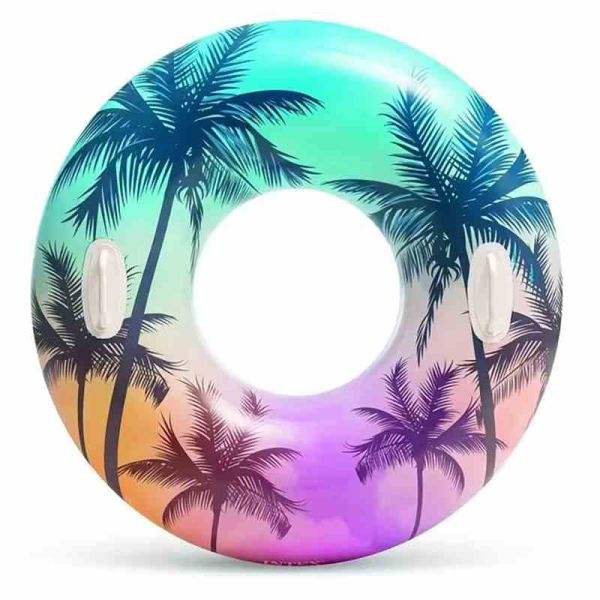 Дитячий надувний круг "Пальми" 58263-4 з двома ручками