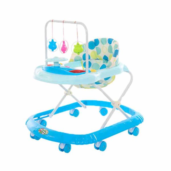 УЦІНКА! Ходунки дитячі Bambi BW2304(Blue)-UC з брязкальцем 64x52x54 см