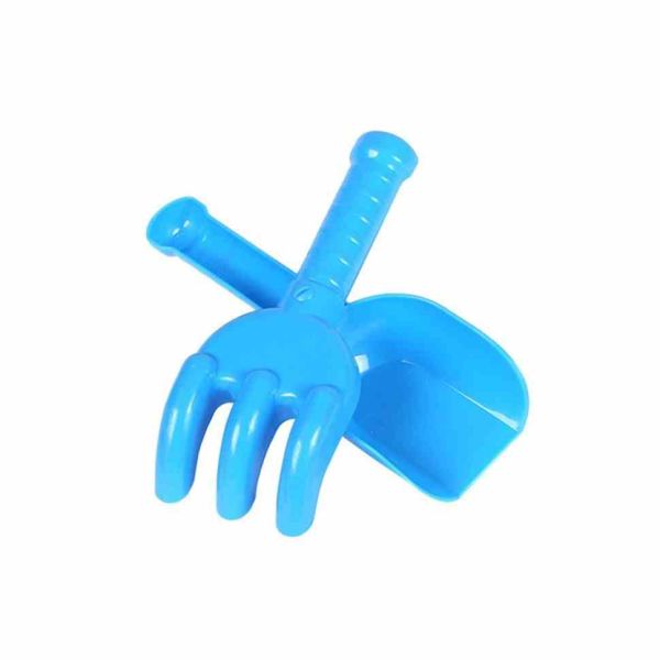 Дитячий іграшковий набір "Лопатка+грабельки" 2865TXK Синій