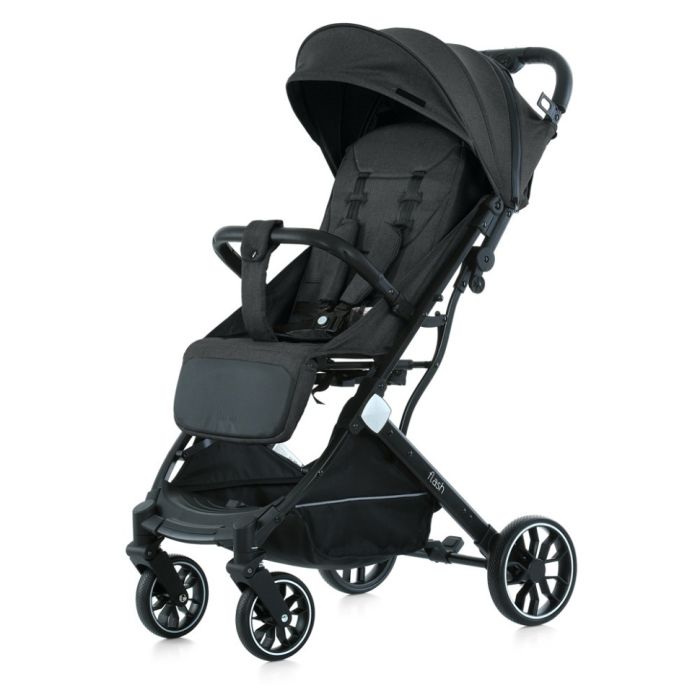 Дитяча прогулянкова коляска FLASH M 5727-1 Almost Black