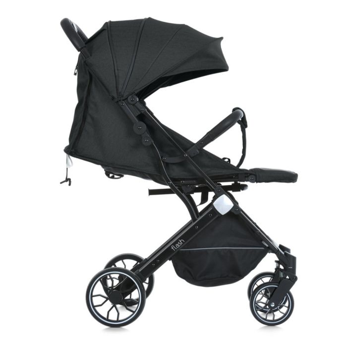 Дитяча прогулянкова коляска FLASH M 5727-1 Almost Black