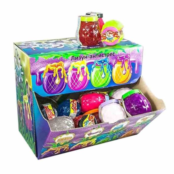 Дитячий антистрес-слайм Pineapple 80169 в асортименті 70 мл