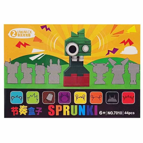 Дитячий конструктор Sprunki "Uwakcx" 7010-4, 44 деталі