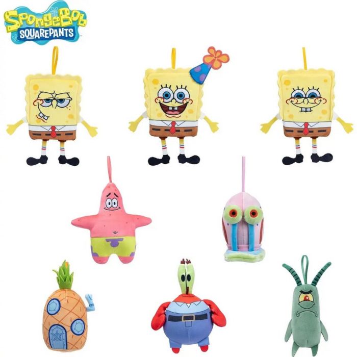Дитяча м'яка іграшка-сюрприз SpongeBob M14165 в асортименті