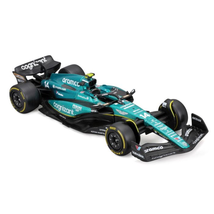 Колекційна автомодель "Aston Martin AMR23 (2023)" Bburago 18-38090, 1:43 масштаб