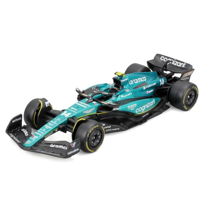 Колекційна автомодель "Aston Martin AMR23 (2023)" Bburago 18-38090, 1:43 масштаб