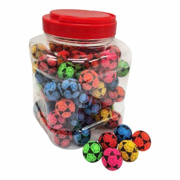 Дитячий ігровий М'ячик стрибунець Bambi 2823-22 у банці 100 штук