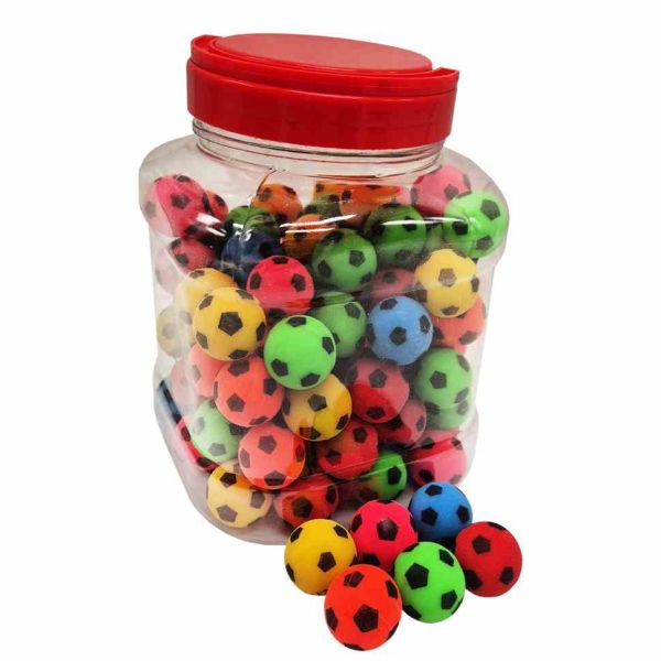 Дитячий ігровий М'ячик стрибунець Bambi 2823-24 у банці 100 штук