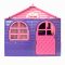 Дитячий ігровий Будиночок зі шторками 02550/20 пластиковий