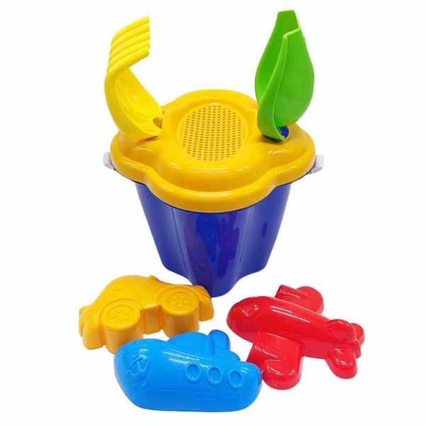 Набір для пісочниці "Дзвіночок №1" 0978 відерце, лопатка, граблі Синій