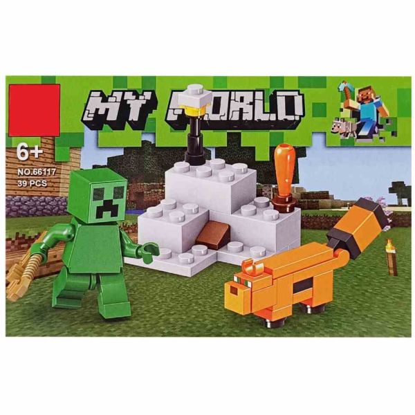Конструктор дитячий "Minecraft" 66117-8, 40 деталей