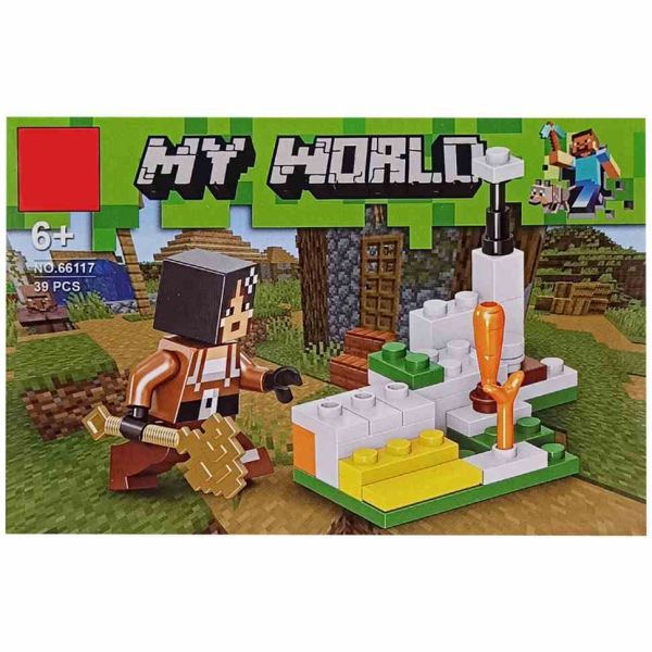 Конструктор дитячий "Minecraft" 66117-7, 38 деталей