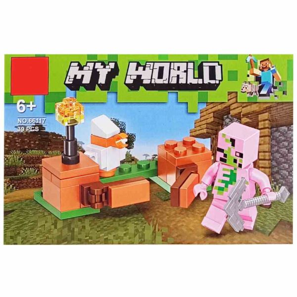 Конструктор дитячий "Minecraft" 66117-6, 39 деталей