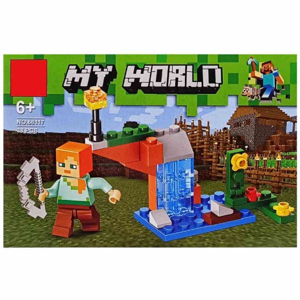 Конструктор дитячий "Minecraft" 66117-5, 39 деталей