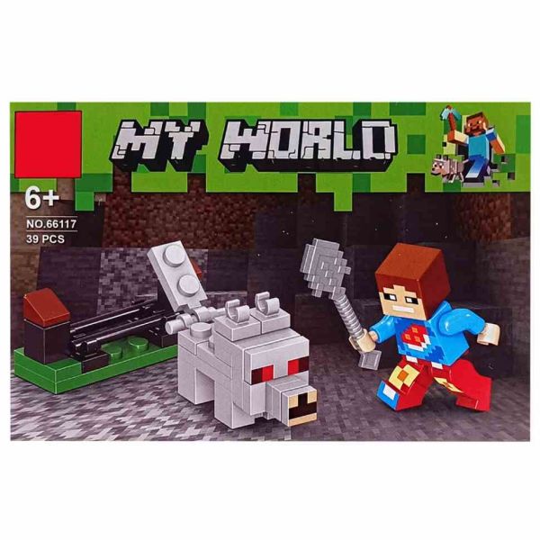 Конструктор дитячий "Minecraft" 66117-4, 38 деталей