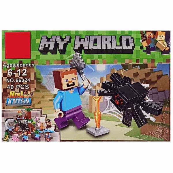 Конструктор дитячий "Minecraft" 66024K-1, 43 деталі