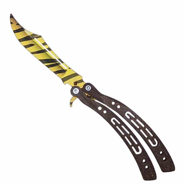 Ніж дерев'яний сувенірний "Метелик Тигр" BAL-TI