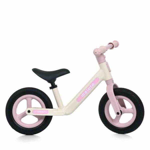 Біговел дитячий MBB 1047-3 колеса 10 дюймів, рожевий